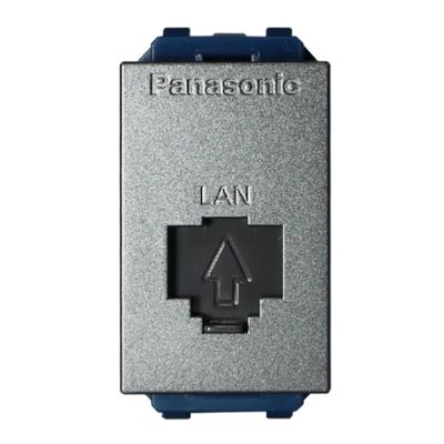 Panasonic Halumie - Ổ Cắm Data - Màu Xám Ánh Kim | WEV2488MYH-CAT5E